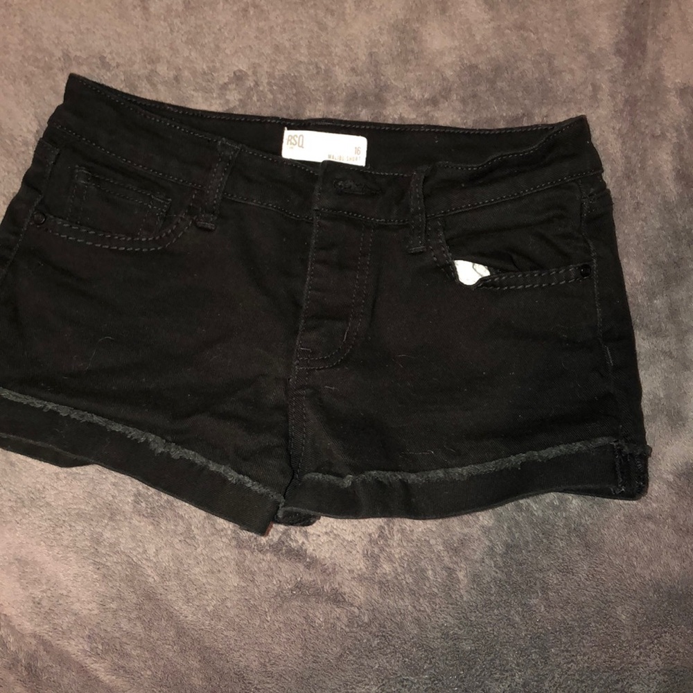 Black shorts